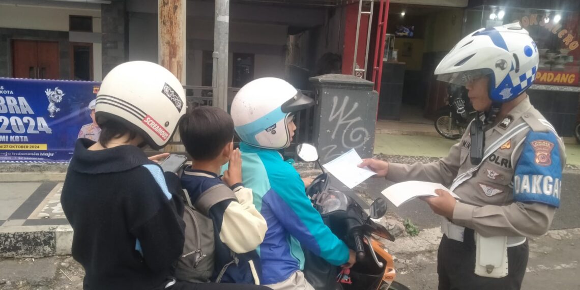 6 Hari Digelar, 788 Pelanggar Lalu Lintas di Sukabumi Terjaring Ops Zebra