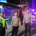 Personil Samapta Sektor Sukalarang Laksanakan Patroli Sambangi ATM BRI pada Malam Hari untuk Hindari Gangguan Kamtibmas