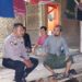 Berdialog Dengan Warga, Unit Samapta Polsek Cisaat Dialogis Berikan Himbauan Kamtibmas