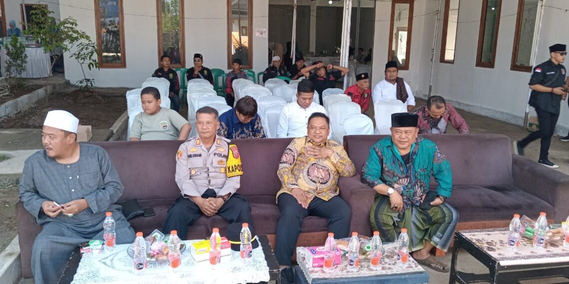 Kapolsek Sukaraja menghadiri Peresmian Pabrik Rokok SPJ