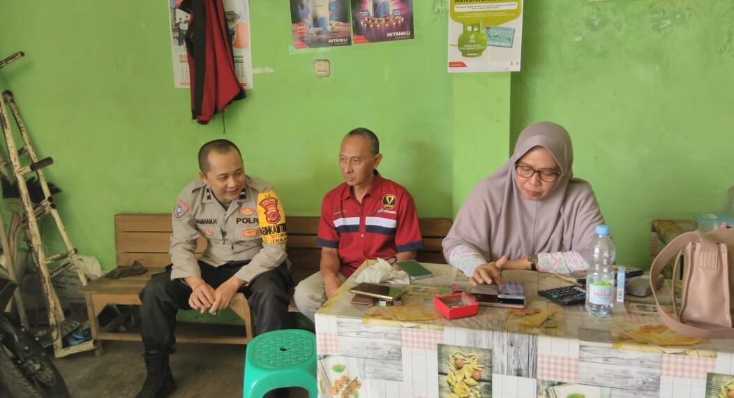 Bhabinkamtibmas Sambang Warga Masyarakat Wujudkan Kemitraan