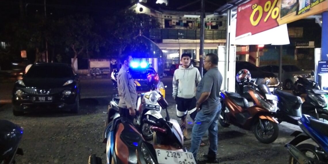 Antisipasi Terjadinya Gangguan Kamtibmas Polsek Citamiang Gelar Patroli KRYD