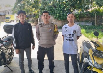 Dekati warga Babinkamtibmas bersinergi dengan Babinsa Sambangi Warga dan Berikan Imbauan Kamtibmas