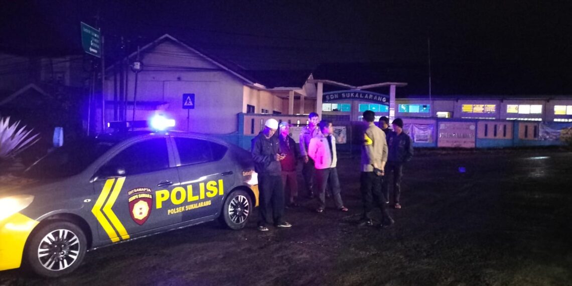 Patroli Strong Point Malam Hari Wujudkan Situasi Kamtibmas Yang Aman Dan Kondusif