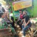 Gelar Cooling System Pemilu Damai. Sinegritas TNI-Polri Sambangi Warga Jalur lingkar selatan
