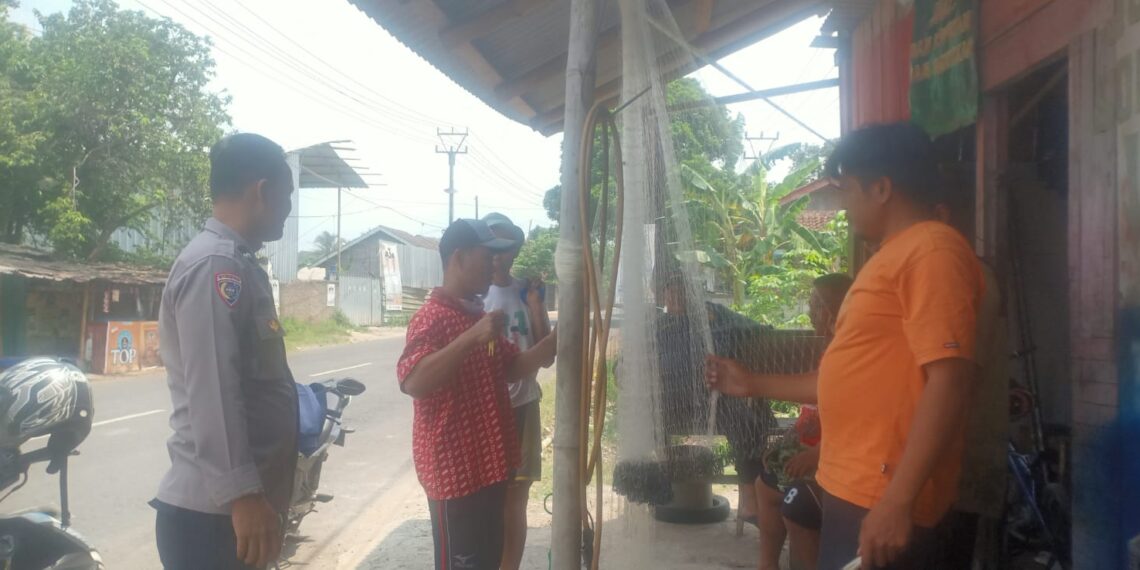 Bhabinkamtibmas Polsek Lembursitu sambangi warga binaan berikan himbauan kamtibmas