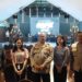 Minggu Kasih, Polsek Cisaat Berikan Pengamanan Ibadah Kebaktian Minggu Gereja GBI MNCC Sukabumi