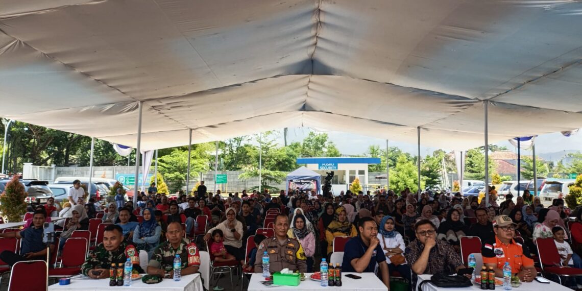 Polsek Baros giatkan monitoring dan pengamanan Puncak Gathering Indogrosir Jelang Pilkada Serentak 2024