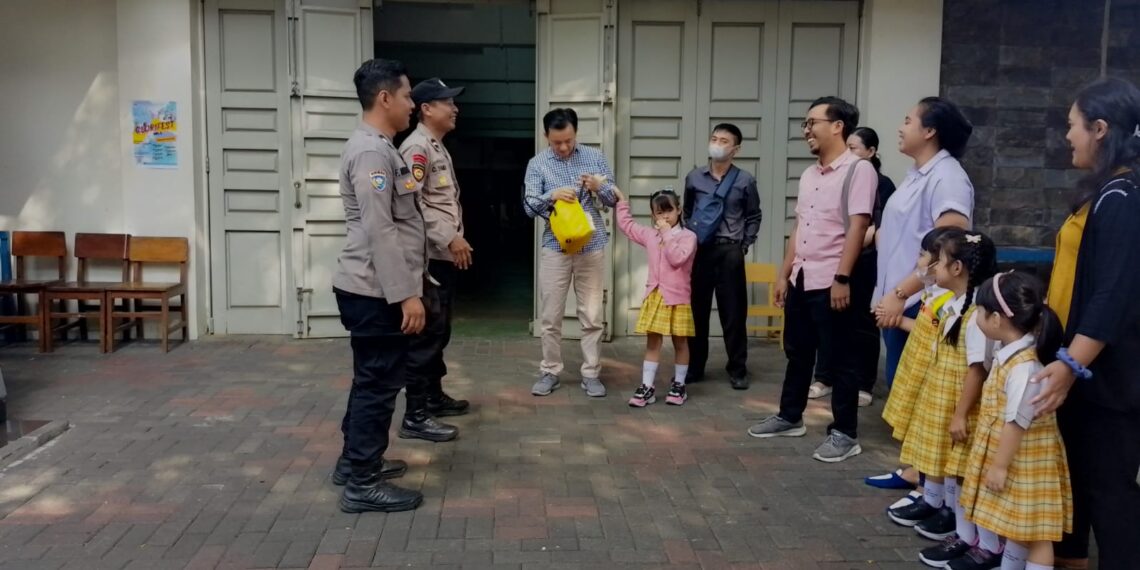 BHABINKAMTIBMAS DESA SEMPLAK SAMPAIKAN PESAN KAMTIBMAS