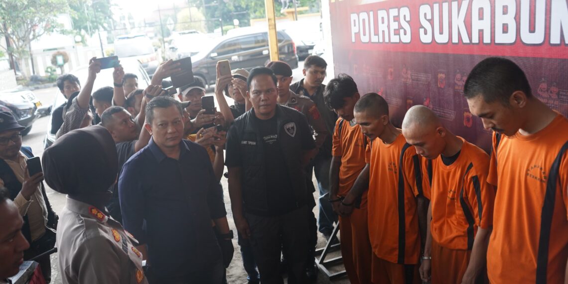 5 Kawanan Spesialis Pembobol Minimarket Diringkus Sat Reskrim Polres Sukabumi Kota