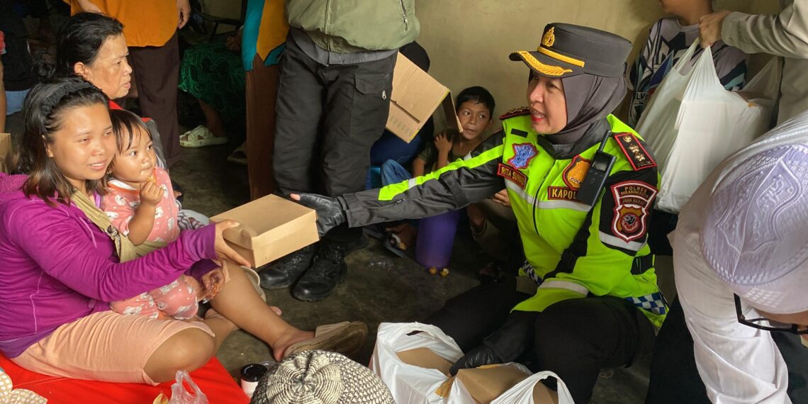 Bareng Forkopimda, Kapolres Sukabumi Kota Pantau Lokasi Bencana