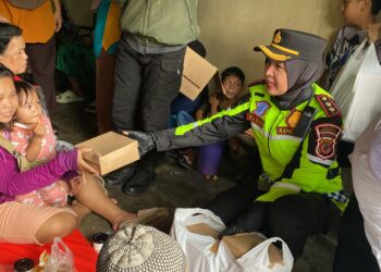 Bareng Forkopimda, Kapolres Sukabumi Kota Pantau Lokasi Bencana