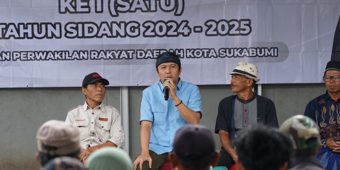 Gelar Reses ke-1, Anggota DPRD Kota Sukabumi Melan Maulana Tampung Aspirasi Masyarakat