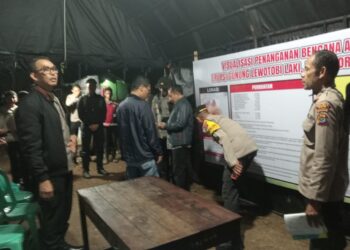 Astama Ops Kapolri Tinjau Posko Kemanusiaan Polda NTT, Pastikan Kesiapan Bantuan untuk Korban Erupsi Gunung Lewotobi