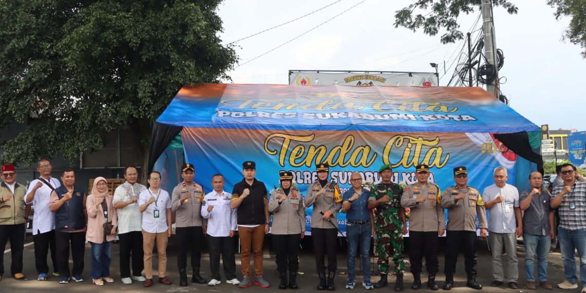 Dukung Asta Cita Presiden RI, Polres Sukabumi Kota Launching Tenda Cita