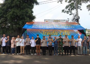 Dukung Asta Cita Presiden RI, Polres Sukabumi Kota Launching Tenda Cita