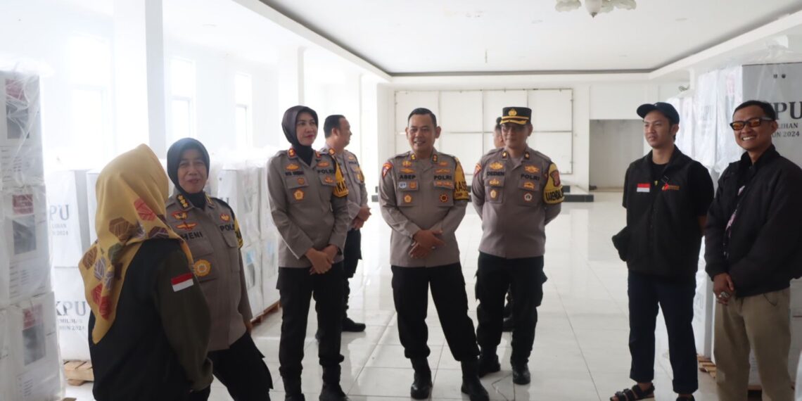 Kapolres Sukabumi Kota Pastikan Situasi Kamtibmas Pasca Pencoblosan Kondusif