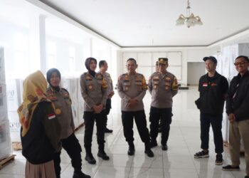 Kapolres Sukabumi Kota Pastikan Situasi Kamtibmas Pasca Pencoblosan Kondusif