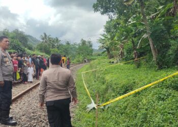 Kecelakaan Kereta Api di Sukabumi, Seorang Lansia Tewas Tersambar Kereta Siliwangi