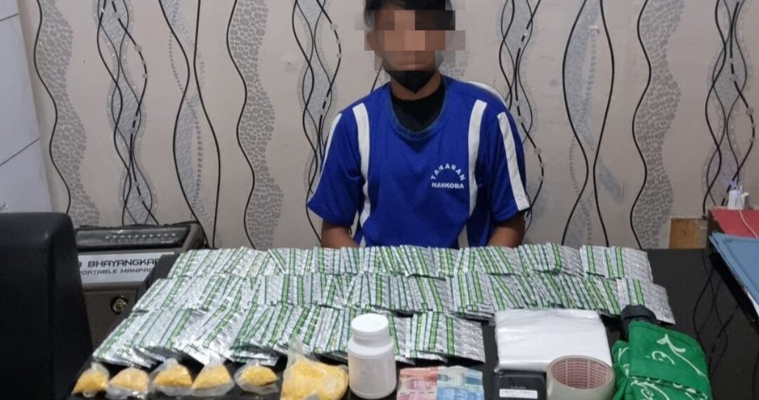 Edarkan Obat Keras Terbatas, Pria Lembursitu Sukabumi Diringkus Polisi