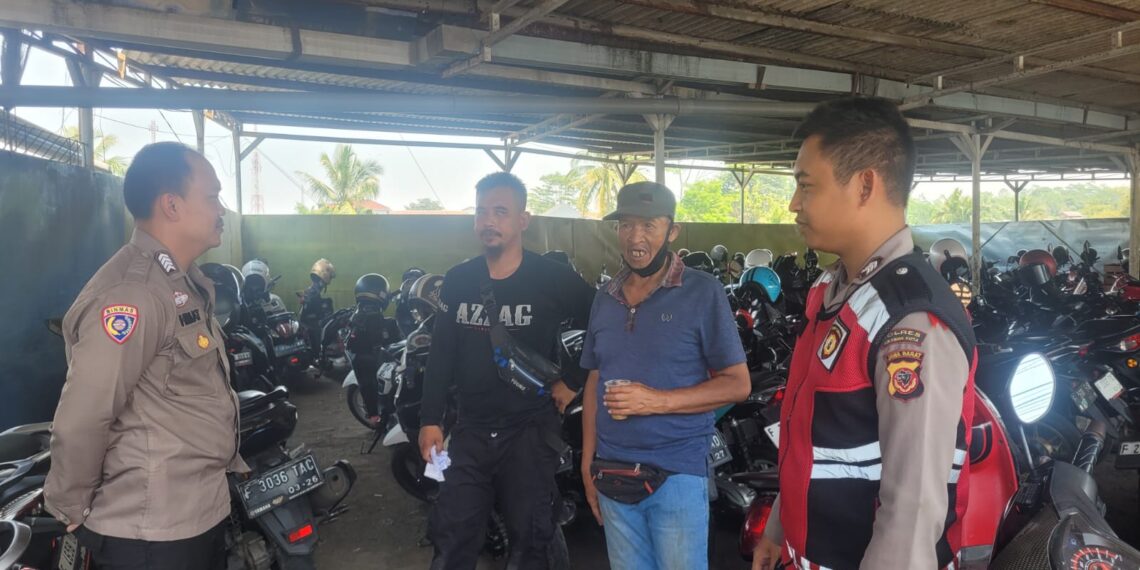 Patroli Dialogis Personel Unit  Samapta Polsek Cisaat Berikan Rasa Aman