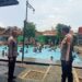 Patroli Obyek Wisata Kolam Renang Cikundul Untuk Berikan Jaminan Keamanan Dan Kenyamanan Kepada Pengunjung Saat Berlibur.