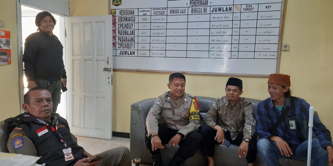 Antisipasi Gangguan Kamtibmas menjelang pilkada serentak Di wilayahnya, Polsek Gunungguruh Laksanakan patroli dialogis sambangi warga binaan