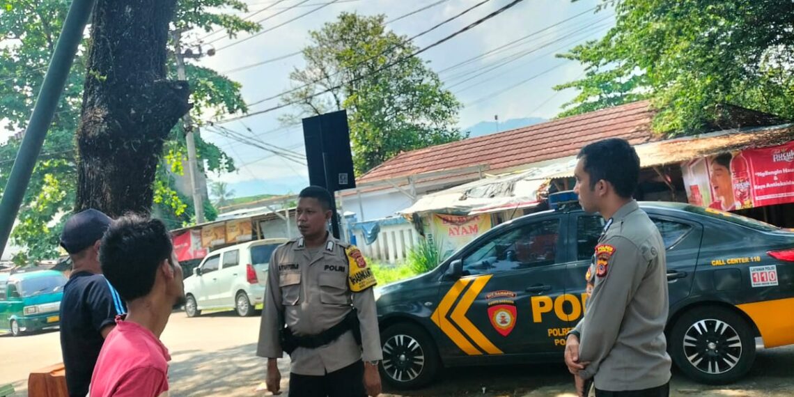 Guna menciptakan Keamanan dan Kondusif Dalam Menghadapi Tahapan Pilkada Serentak 2024, Polsek Citamiang Patroli Dialogis.