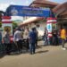 Kapolsek Kebonpedes Pimpin Pengamanan dan Pengawasan Kegiatan Kampanye Calon Bupati Sukabumi Nomor Urut 02
