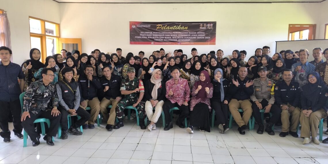 Pelantikan KKPS SeKecamatan Baros. Polsek Baros laksanakan Monitoring ciptakan situasi Kondusif
