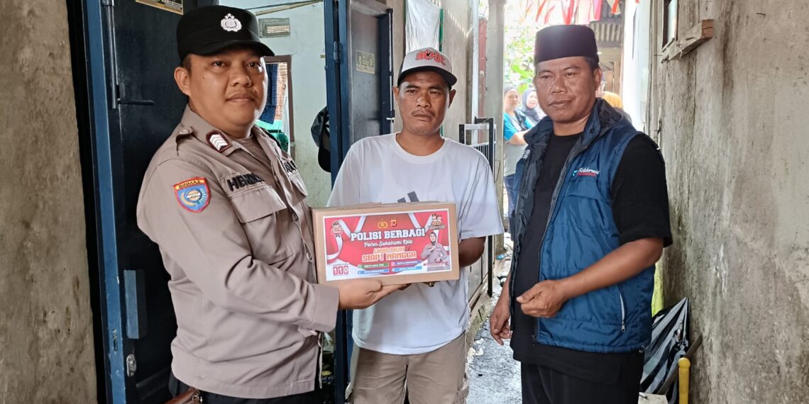 Bhabinkamtibmas Desa Pasirhalang kembali melaksanakan bakti sosial (Baksos)