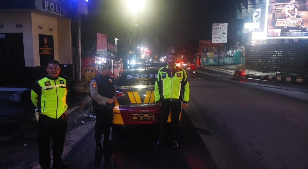Antisipasi Gukamtibmas, Kapolsek Cikole Pimpin Langsung Giat Patroli KRYD
