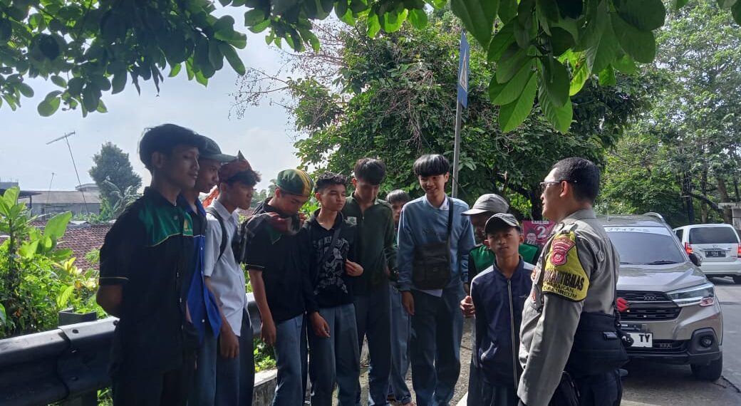 Polsek Cibeureum laksanakan pemantauan wilayah binaan