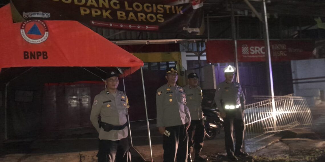 Ciptakan Situasi Kondusif. Polsek Baros Patroli Masa Tenang Pilkada 2024