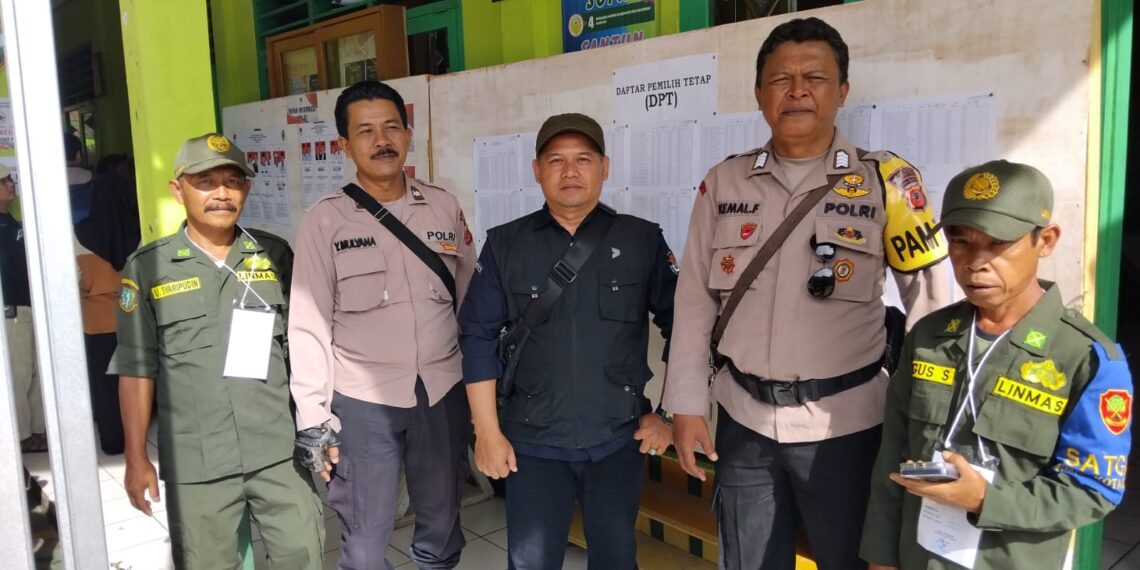 Polsek Cikole Laksanakan Pengamanan TPS