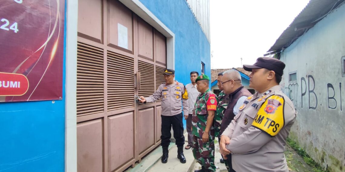 Pasca Pemungutan Suara, Polsek Cireunghas Maksimalkan Pengamanan PPK Kecamatan Cireunghas