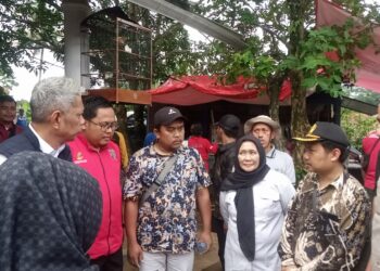 Wamensos Agus Jabo Priyono Tinjau Bencana di Sukabumi Akan Berikan Jaminan Untuk Para Korban