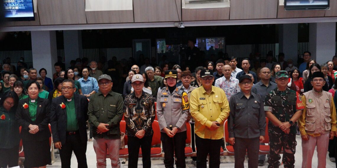 Ketua DPRD Kota Sukabumi Wawan Juanda Tinjau Perayaan Malam Natal