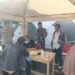 Sinergitas antara TNI-Polri Bhabinkamtibmas desa Pasirhalang dan Babinsa Pasirhalang monitoring giat pengobatan gratis