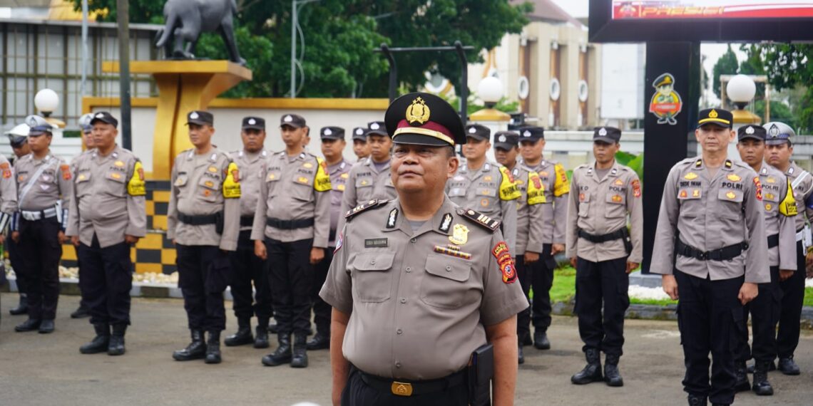 35 Tahun Dinas, Polisi di Sukabumi Diganjar Kenaikan Pangkat Pengabdian