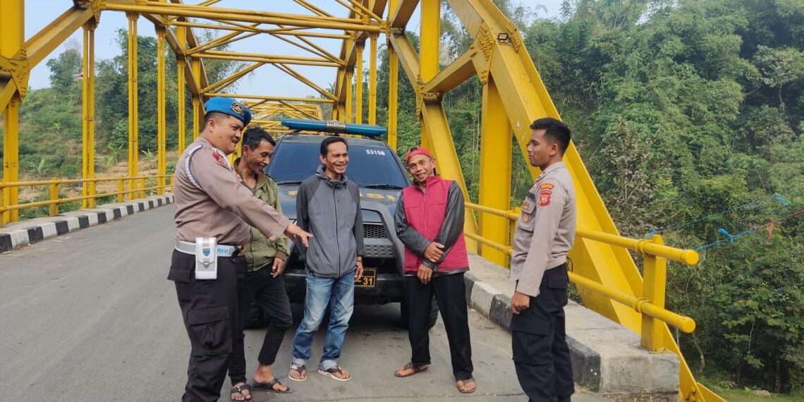 Polsek Kadudampit untuk mengantisipasi kondusifitas pasca pilkada