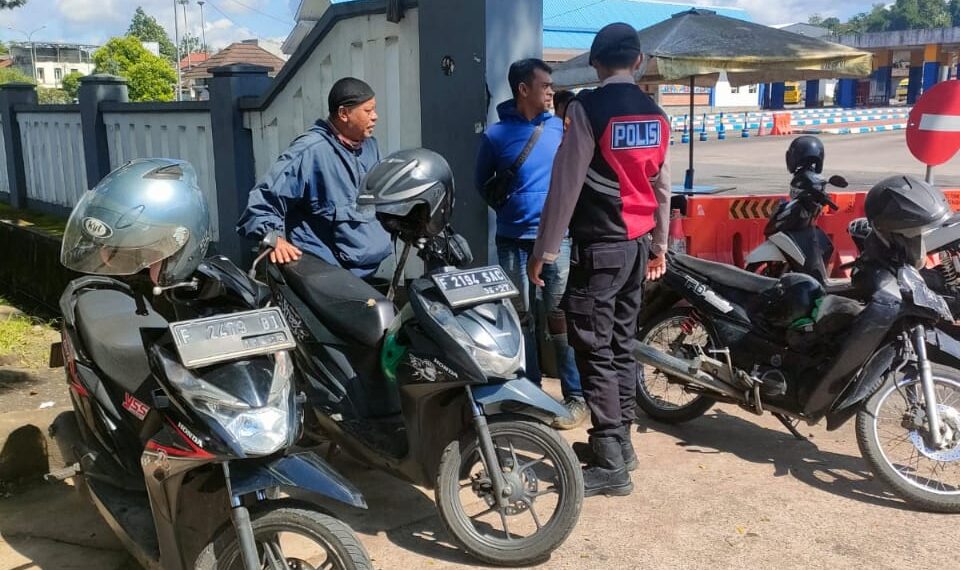 Polsek Baros rangkul Ojeg Terminal KH Akhmad Sanusi antisipasi Curanmor