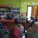 Bhabinkamtibmas Polsek Cisaat  monitoring Pembagian BLT DD