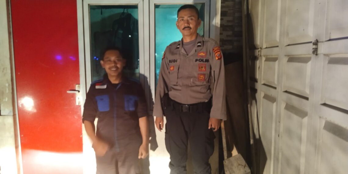 Polsek Cisaat sambangi Satpam di perkantoran