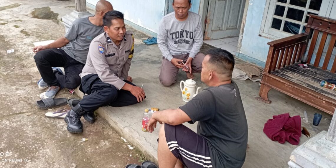 Antisipasi Gangguan Kamtibmas pasca pilkada serentak Di wilayahnya, Polsek Gunungguruh Laksanakan patroli dialogis sambangi warga binaan