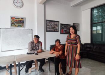 Polsek Kebonpedes Lakukan Pengamanan Minggu Kasih di Gereja