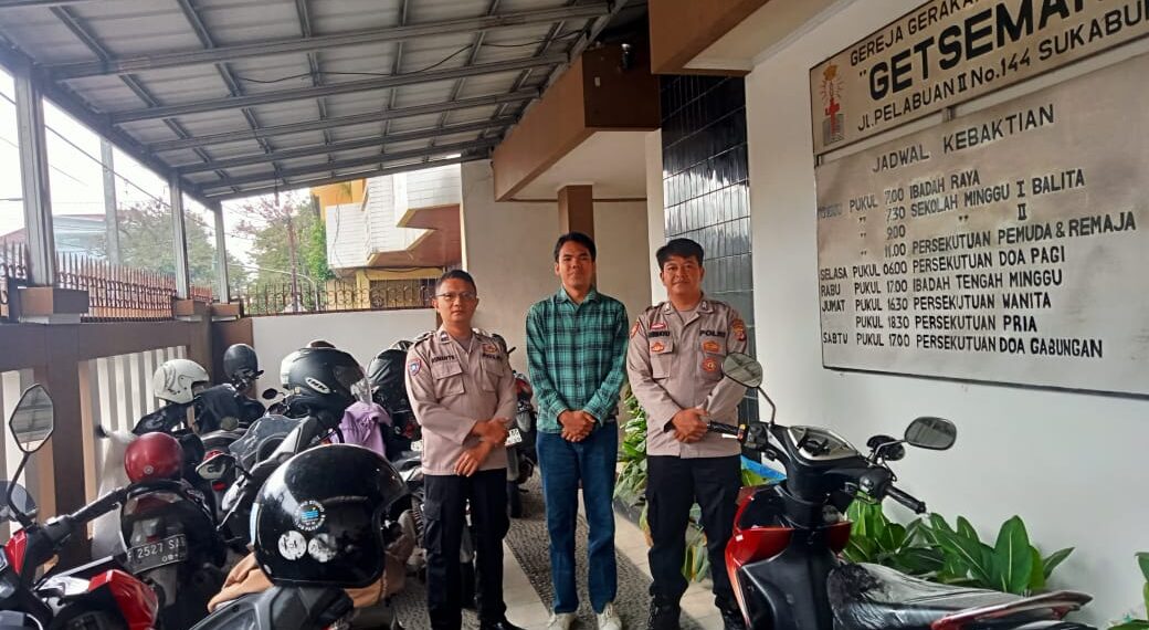 Ciptakan Keamanan, Polisi rutin Pam Gereja Setiap Hari Minggu