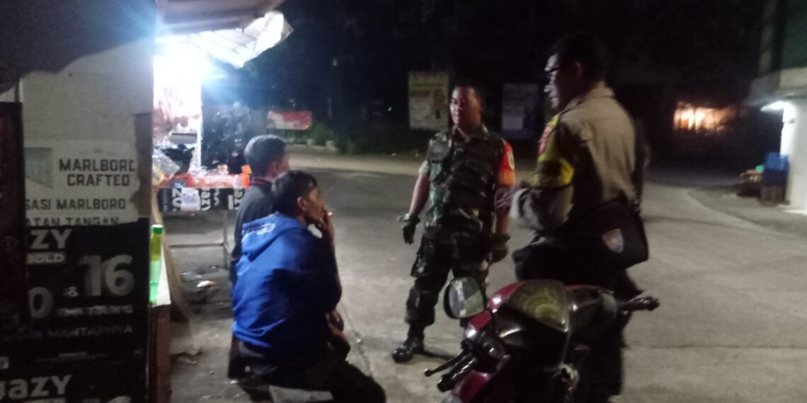Polsek cibeurem lakukan mewujudkan kamtibmas yang aman dan kondusif