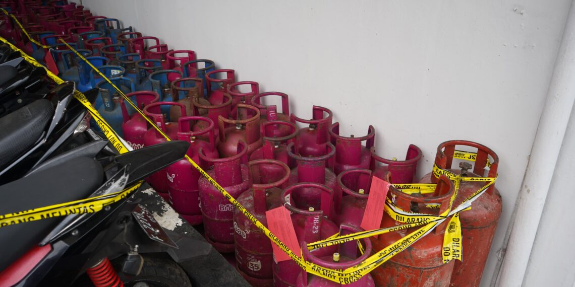 Polres Sukabumi Kota Bongkar Pengoplosan Gas Bersubsidi yang Rugikan Negara Hingga Milyaran Rupiah