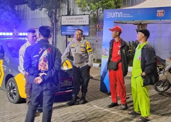 Jaga Kondusifitas Polsek Citamiang Sukabumi Gencarkan Patroli